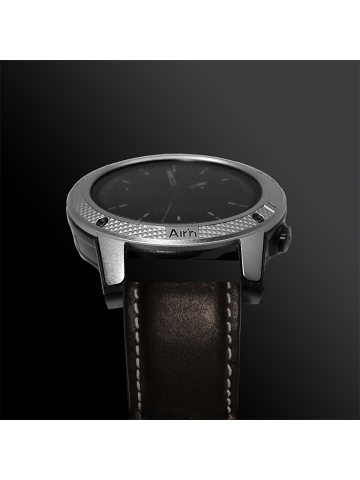 Leather strap chocolate