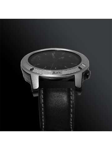 Leather strap black