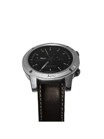 Leather strap chocolate