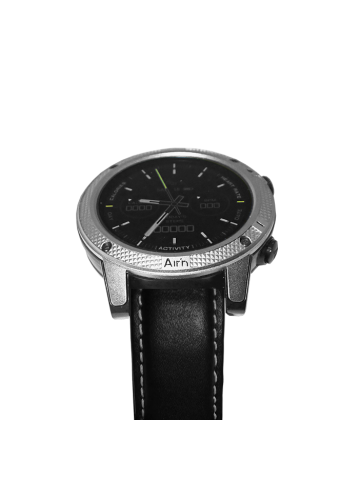 Leather strap black