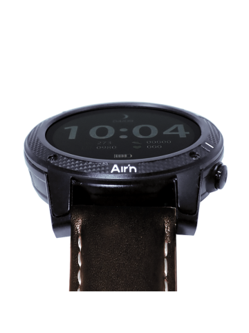 Leather strap chocolate