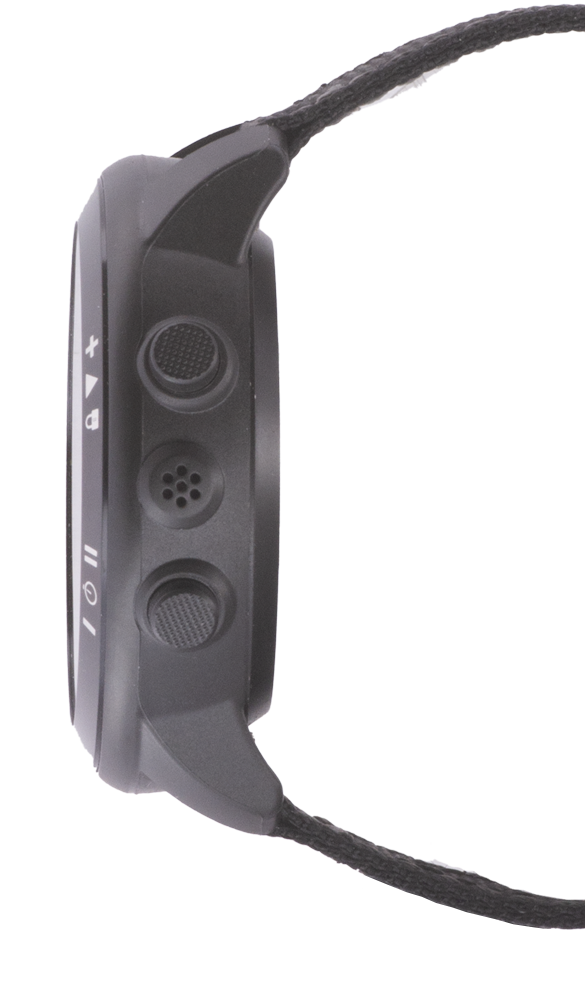 Reloj Theia, vista lateral
