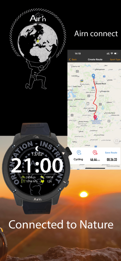 Captura de pantalla de una app de reloj en un móvil